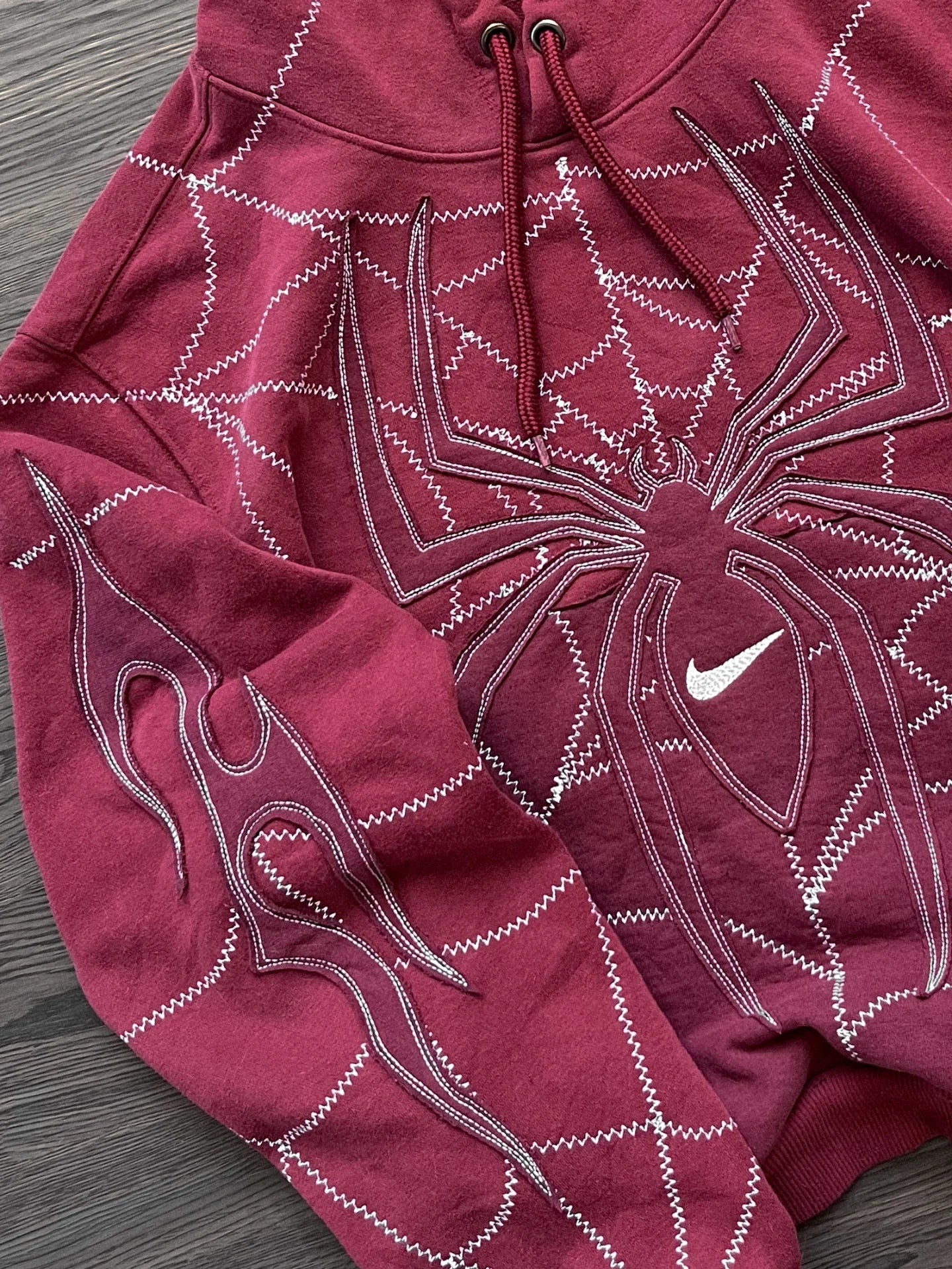 Unisex Red N x S Hoodie