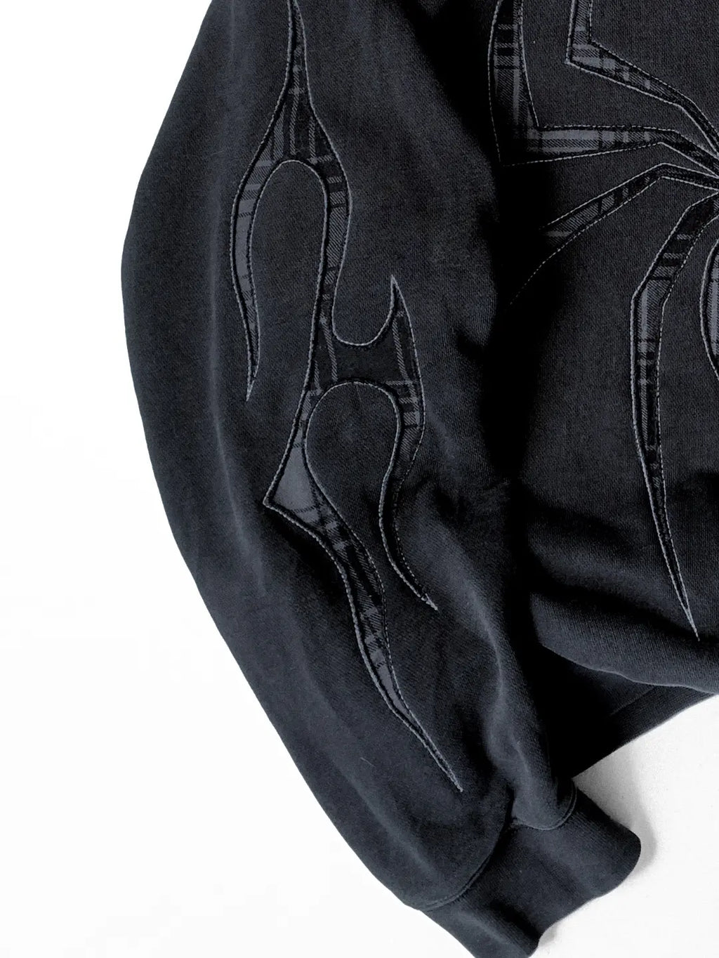 Unisex Black N x S hoodie
