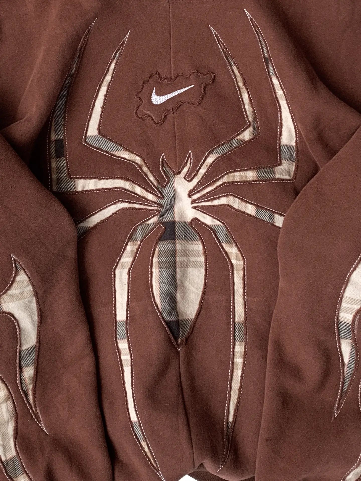 Unisex Brown N x S hoodie