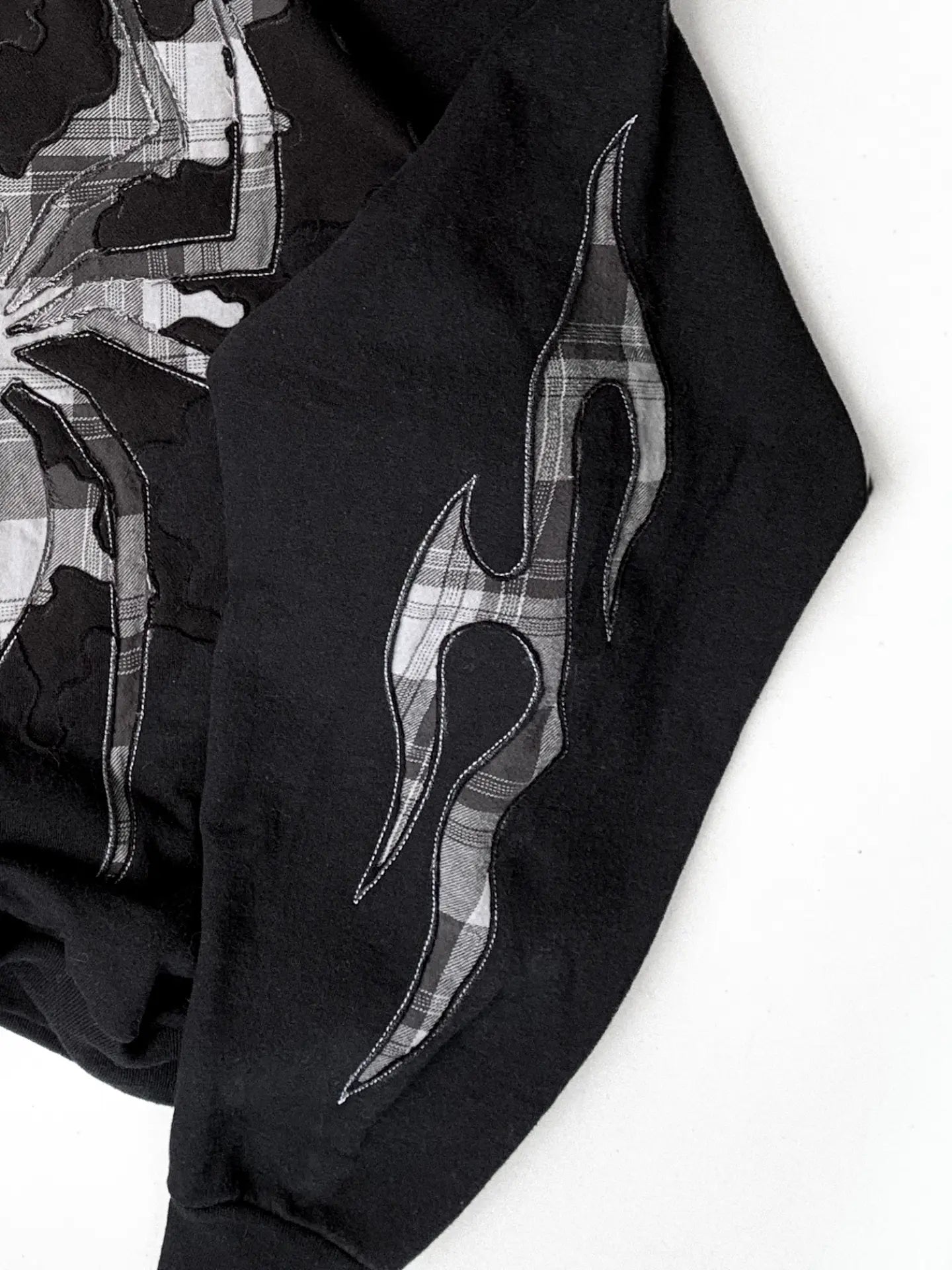 Unisex Black A x S hoodie
