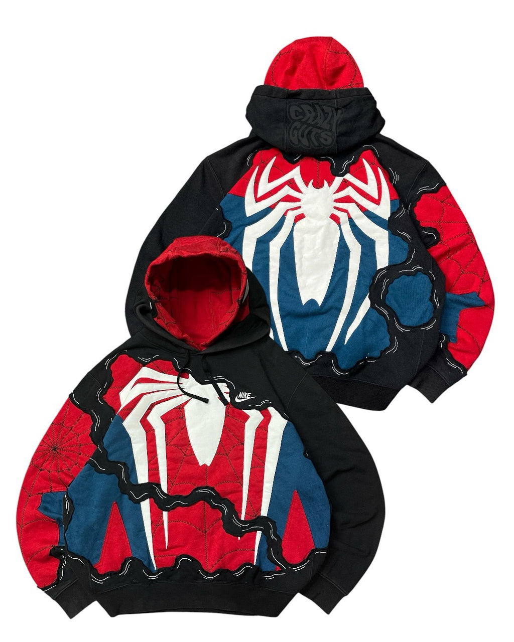Unisex N x spider hoodie