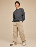 Utility Cargo Pants Beige